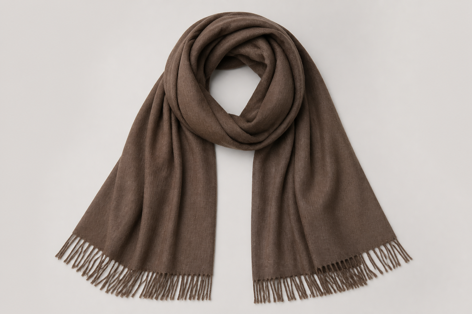 Urban Pulse Wool Wrap Brown