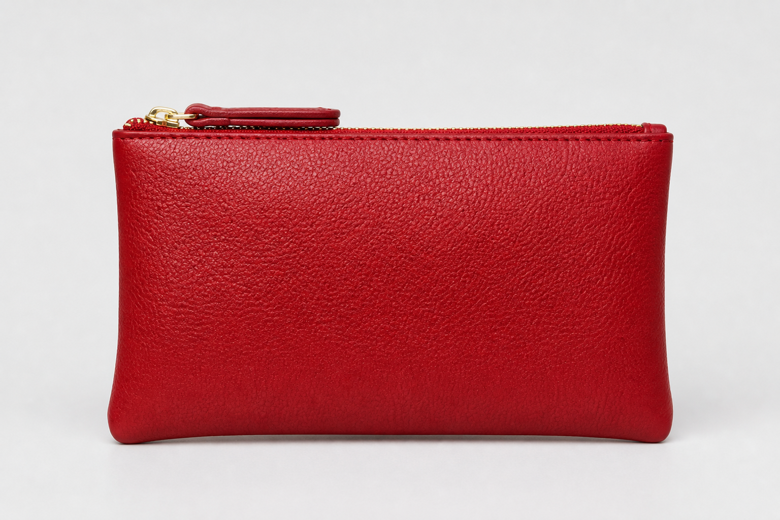 Slate Studio Zip Pouch Red
